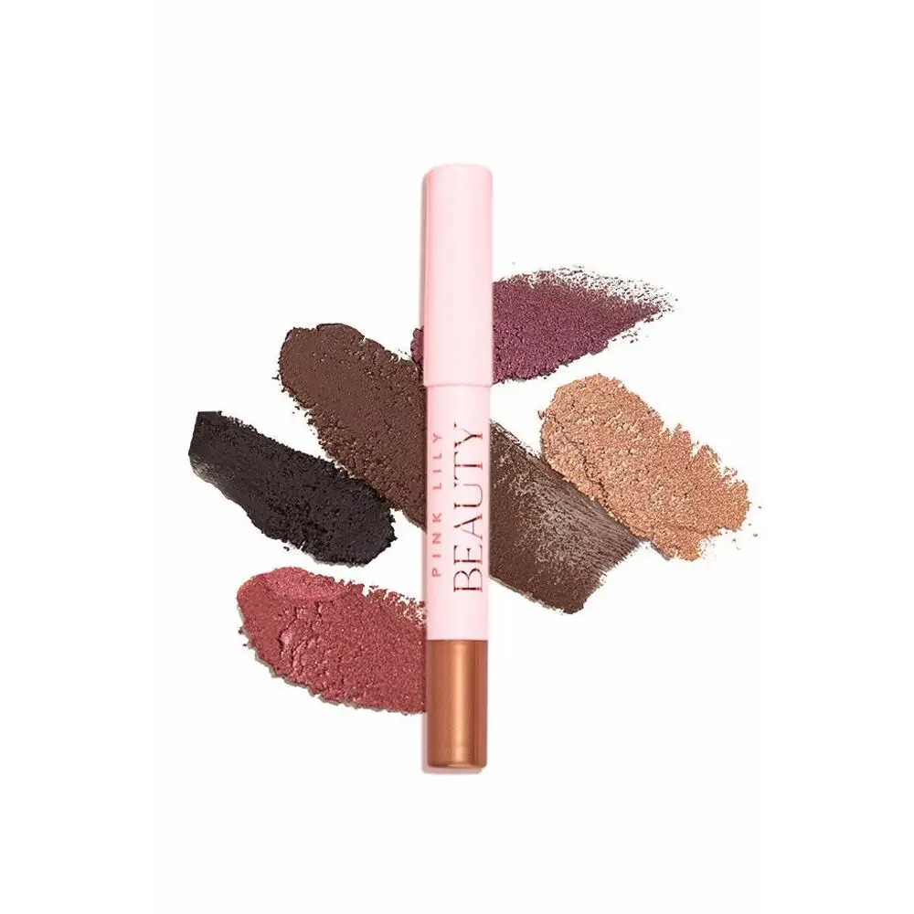 NEW Pink Lily Chocolate Cosmos Bronze Eyeliner Metallic Shimmer Eye‎ Pencil Luxe
